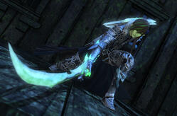 at the end of the sword